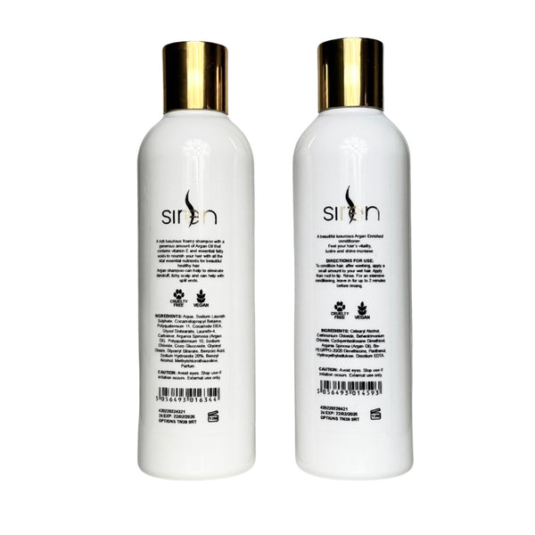 Argan Enriched VEGAN Shampoo + Conditioner