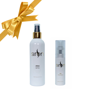 Shine Spray & Dry Shampoo gift duo